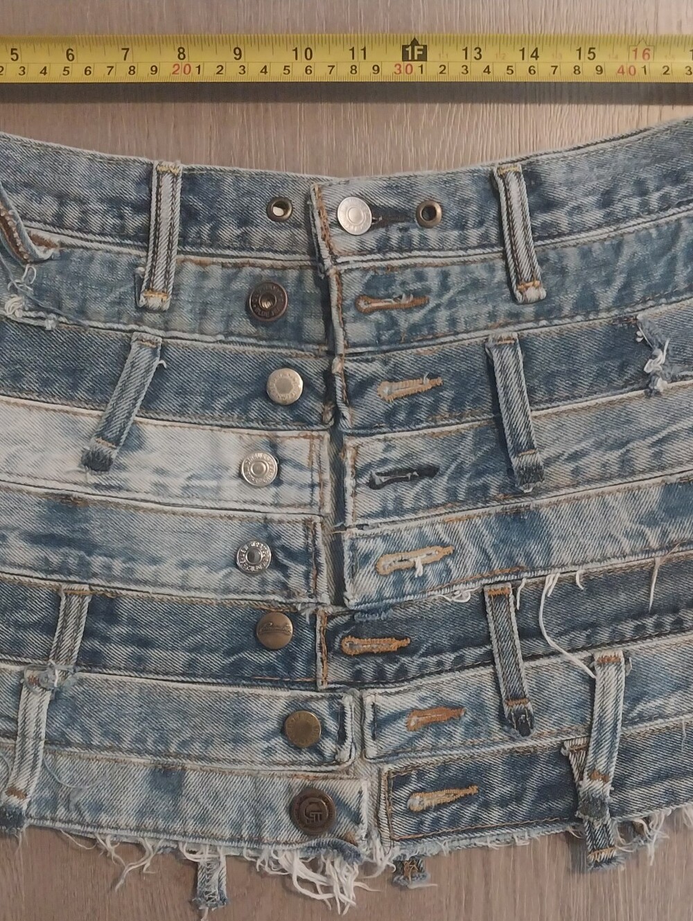Upcycled Skirt-Denim